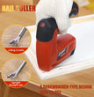 NAIL PULLER: A SCREWDRIVER-TYPE DESIGN,EASY TO USE Lifting U-nails Upright Straight nail