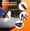 JOVANT Handheld Electric Chainsaw Sharpener with 110V to 12V Outlet Power Adapter