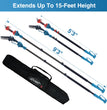 Extends Up To 15-Feet Height Reach Pole Length: 5'3" to 9'3"