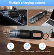 Black JOVANT Handheld Vacuum for Car Cleaning