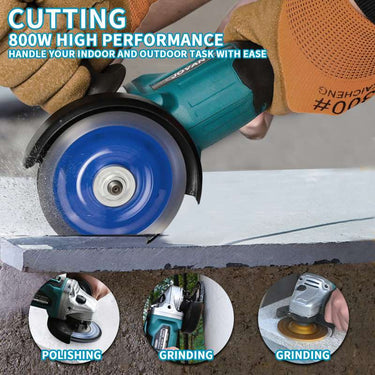 JOVANT PTJ-020 20V Max cordless brushless angle grinder 800W high power for tile, stone and concrete cutting