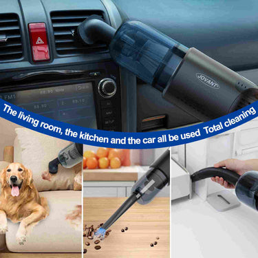 JOVANT handheld car vacuum cleaner for car interior, sofa pet hair, kitchen countertop and home deep cleaning