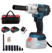 JOVANT 1000N.m Cordless Impact Wrench, Brushless with Battery