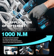 JOVANT 1000N.m Cordless Impact Wrench, Brushless with Battery