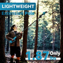 6Inch Electric Pole Chainsaw for Branch and Wood Cutting with Portable Bag and 2-20V 4A Battery