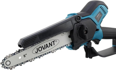 Jovant 8 Inch Cordless Electric Pole Saw with 1x 6.0Ah Battery, Powered Chainsaw with Extension Pole for Tree Trimmer Branch Cutter Suitable for Garden Pruning and Wood Cutting
