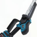8 inch electric chainsaw is equipped with 1*20V-6000Mah battery, which can bring long-lasting use time, better user experience and convenience to trimming high branches,cutting log,anytime and anywhere.