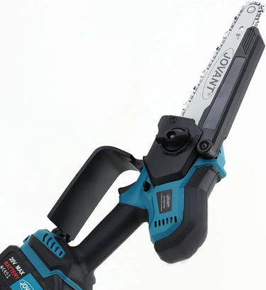 8 inch electric chainsaw is equipped with 1*20V-6000Mah battery, which can bring long-lasting use time, better user experience and convenience to trimming high branches,cutting log,anytime and anywhere.