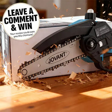 Write a comment on the official website and you will get a chance to enter the lottery. There is a chance to win our chainsaw grand prize.